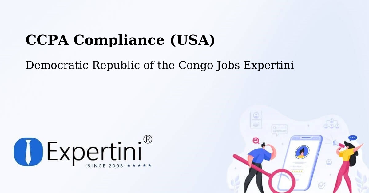 CCPA Privacy Rights & Compliance Notice – Boma - Democratic Republic of the Congo Jobs Expertini