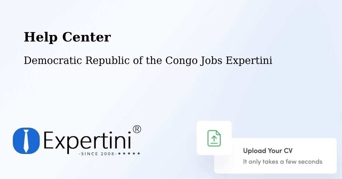 Help Center – Boma - Democratic Republic of the Congo Jobs Expertini
