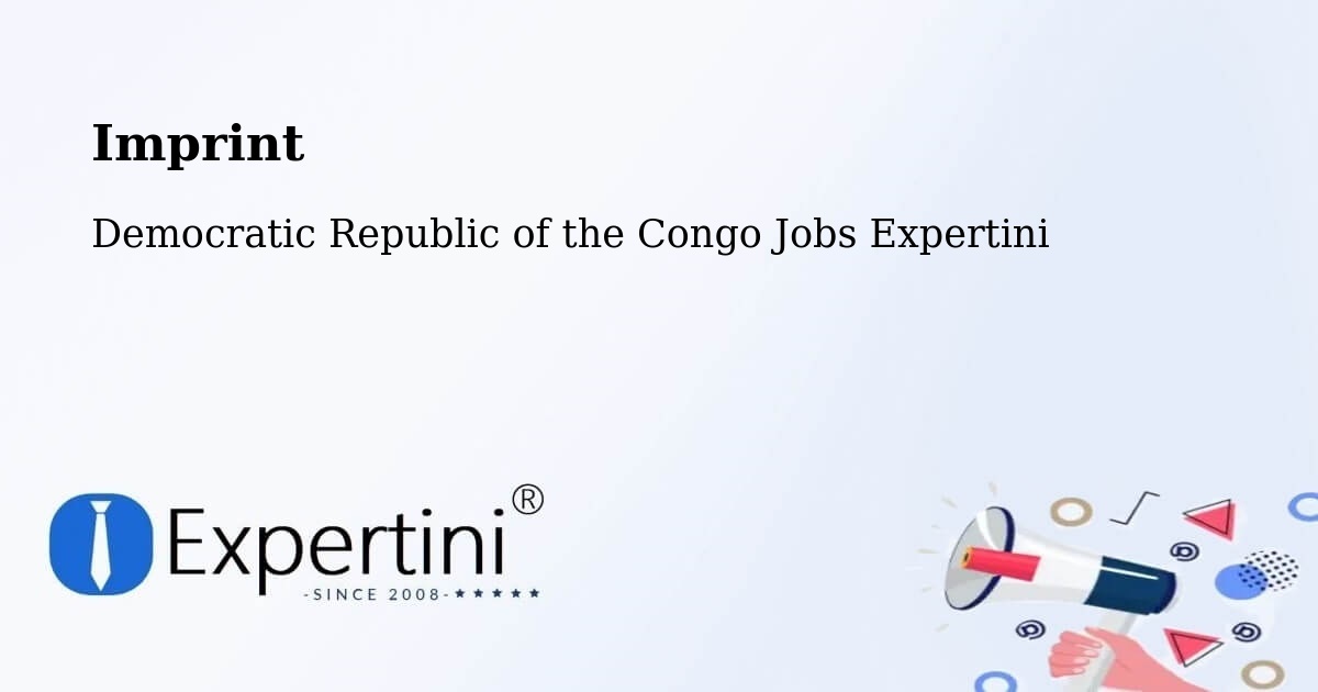 Imprint – Boma - Democratic Republic of the Congo Jobs Expertini