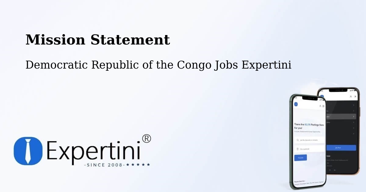 Corporate Mission – Boma - Democratic Republic of the Congo Jobs Expertini