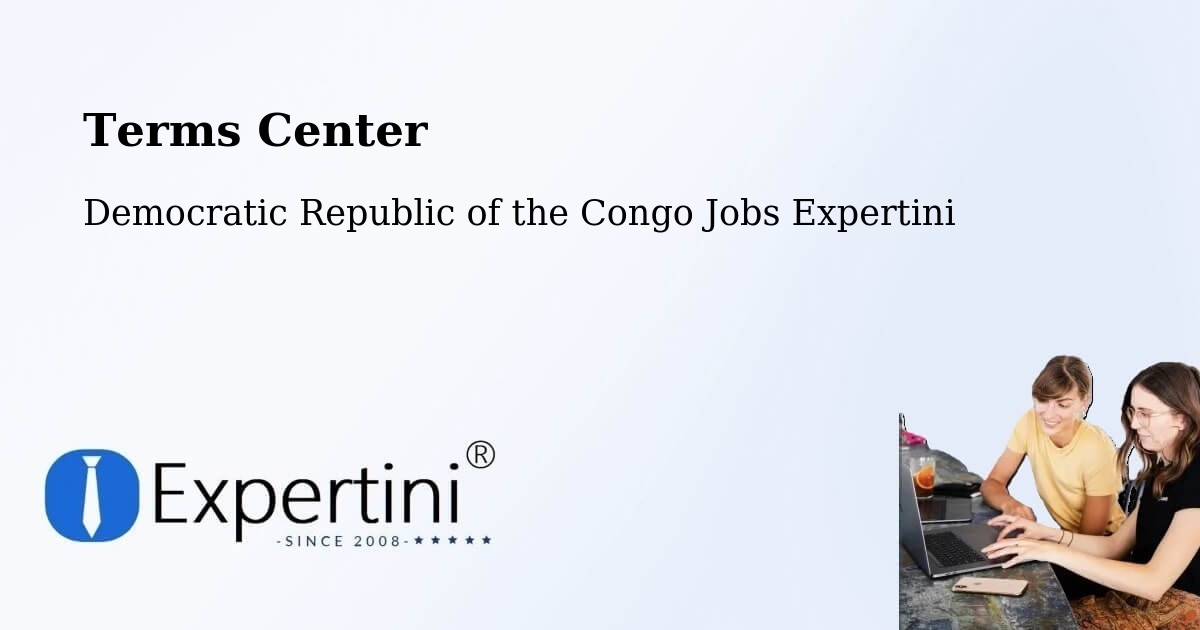 Terms of Service – Boma - Democratic Republic of the Congo Jobs Expertini